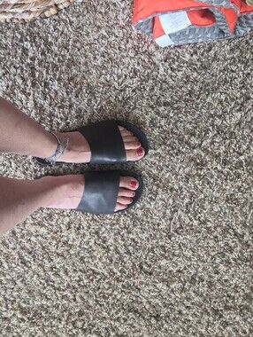 Vans Black Slide Sandals